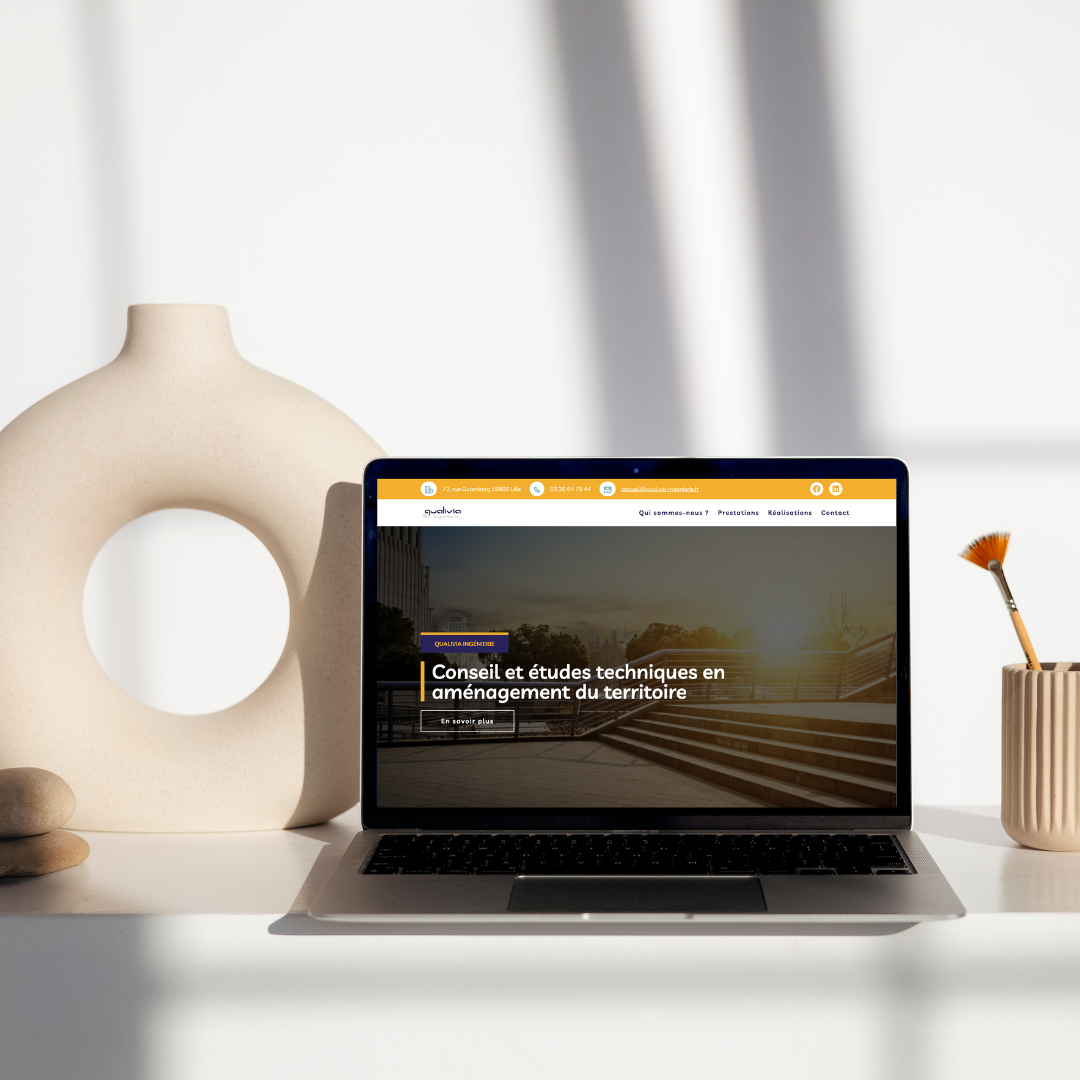Qualivia Ingénierie site internet